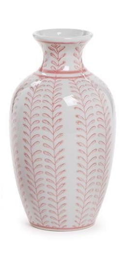 Pink Chinoiserie Vase