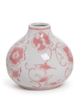 Pink Chinoiserie Vase