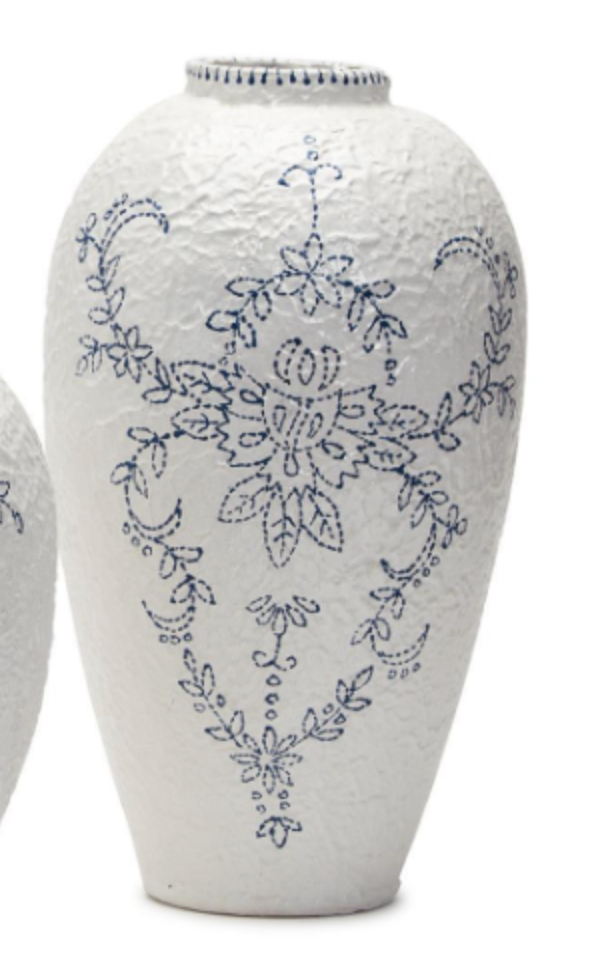 Mykonos Blue and White Vases
