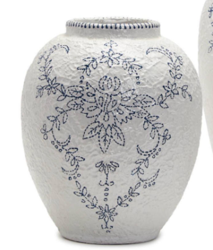Mykonos Blue and White Vases