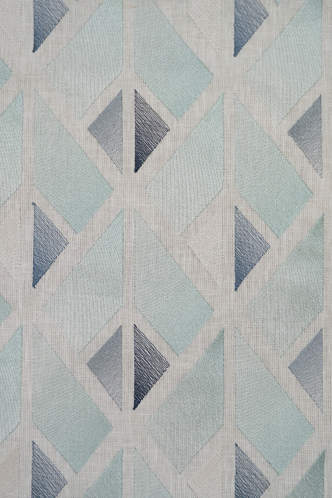 Sea Prism Embroidered Fabric
