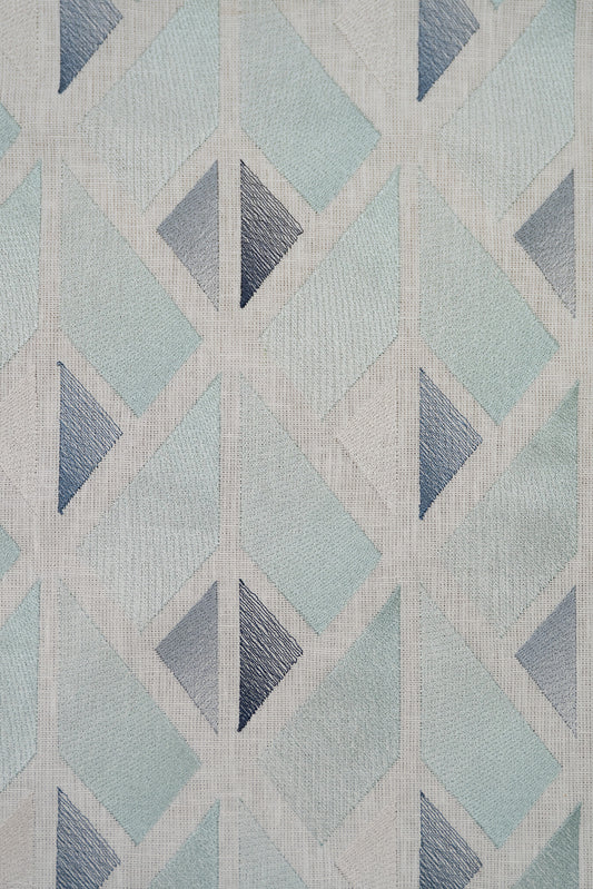 Sea Prism Embroidered Fabric