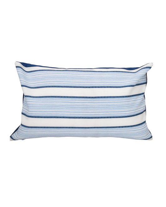 Westwood Blue & White Indoor/Outdoor Pillow Cover