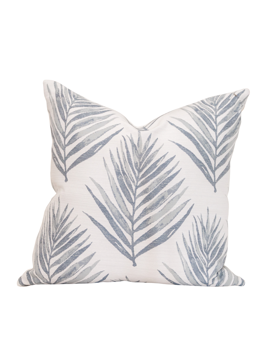 Light Blue Island Palm Indoor/Outdoor Pillow Cover
