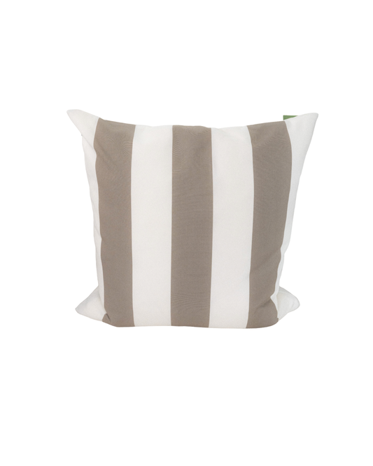 Neutral Cabana Stripe Indoor/Outdoor Pillow Cover