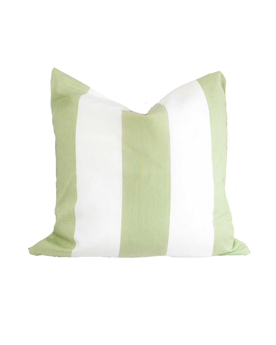 Cabana Green & White Stripe Indoor/ Outdoor Pillow Cover