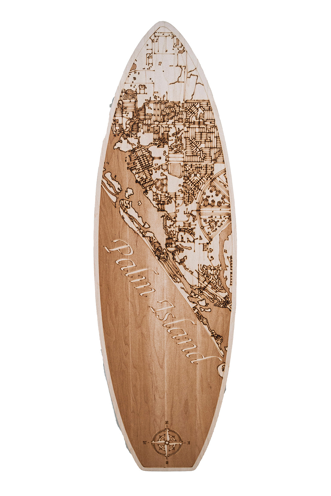 Local Area Surfboard - Hand Engraved