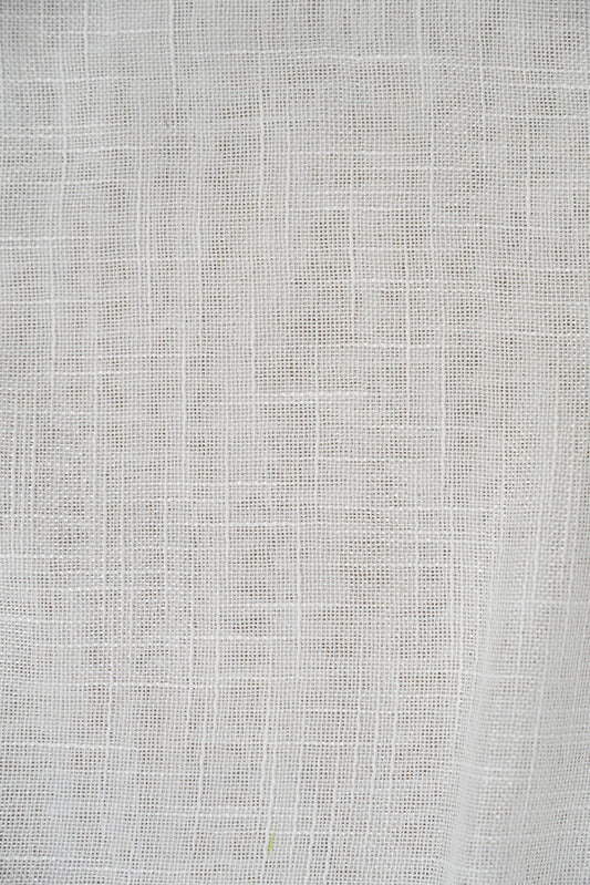 White Sheer Fabric