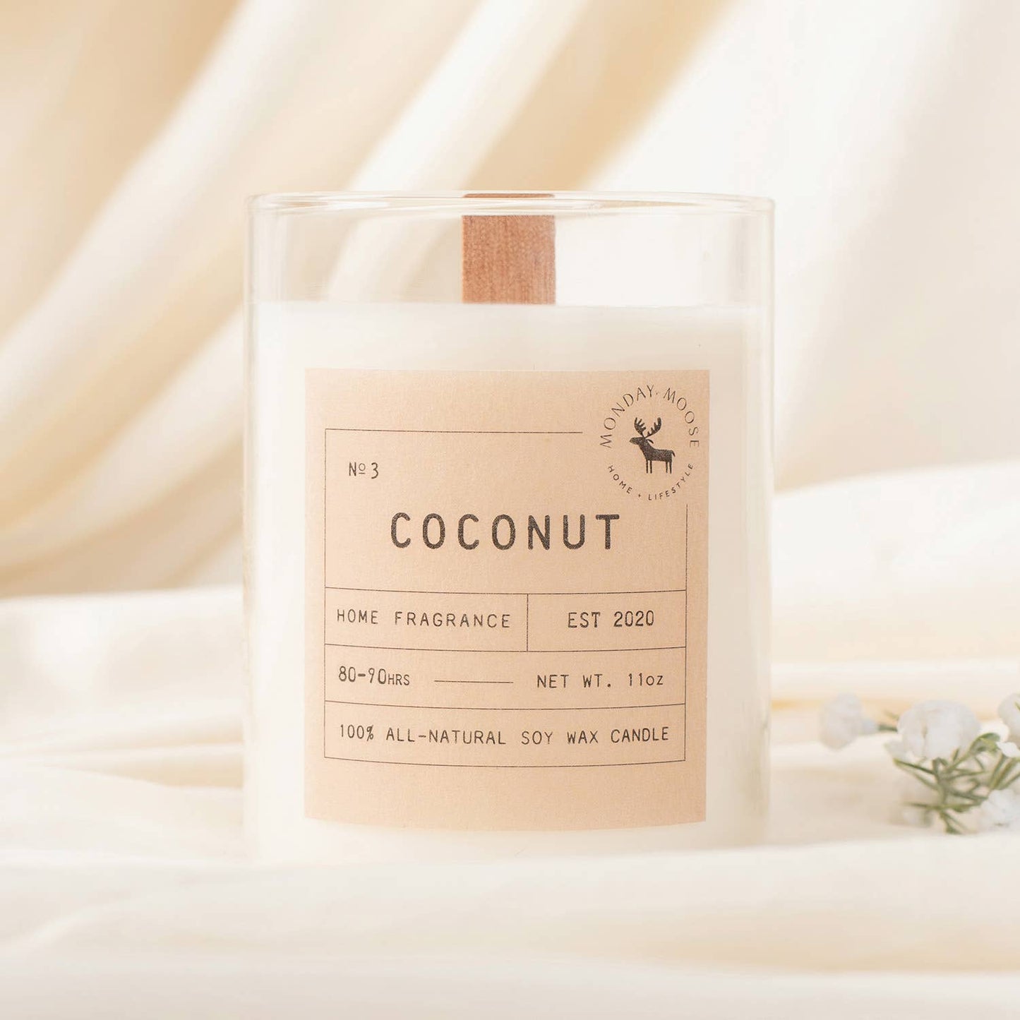 Sun Candle N. 3 (Coconut, 11 oz.)