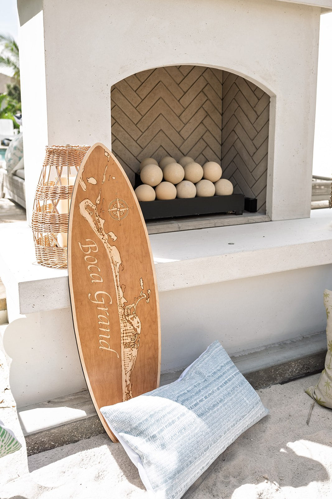 Local Area Surfboard - Hand Engraved