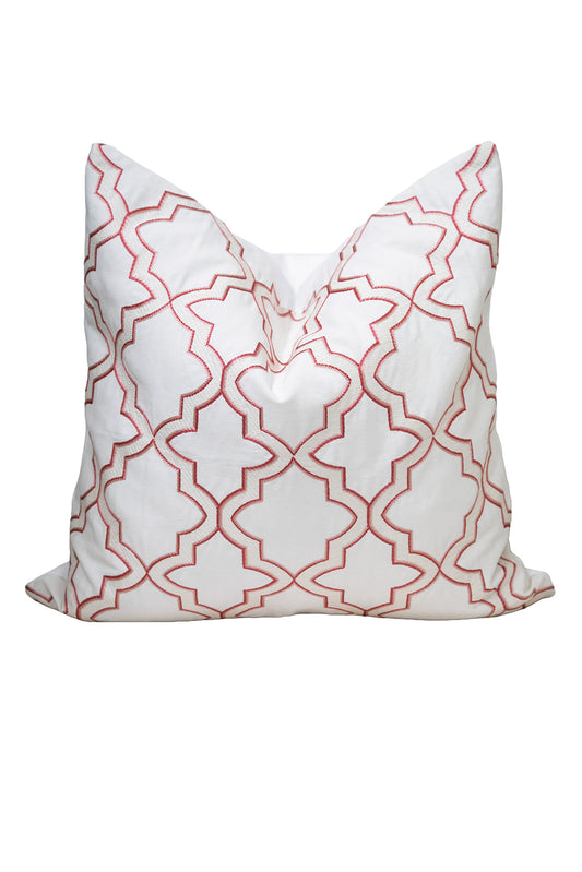 Frosé Trellis Pillow Cover