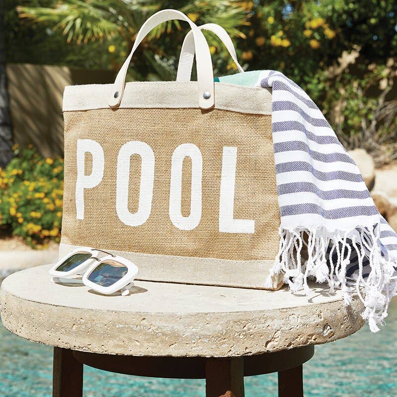 Mini Market Tote - Pool