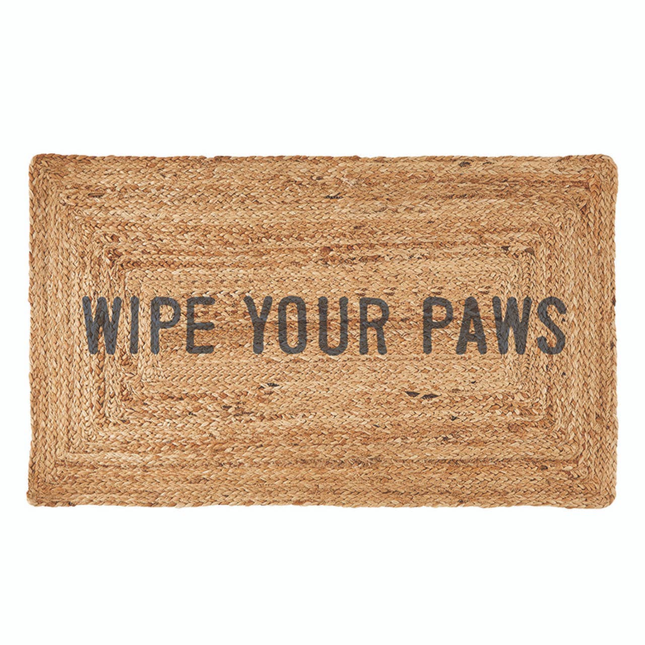 "Wipe Your Paws" Doormat
