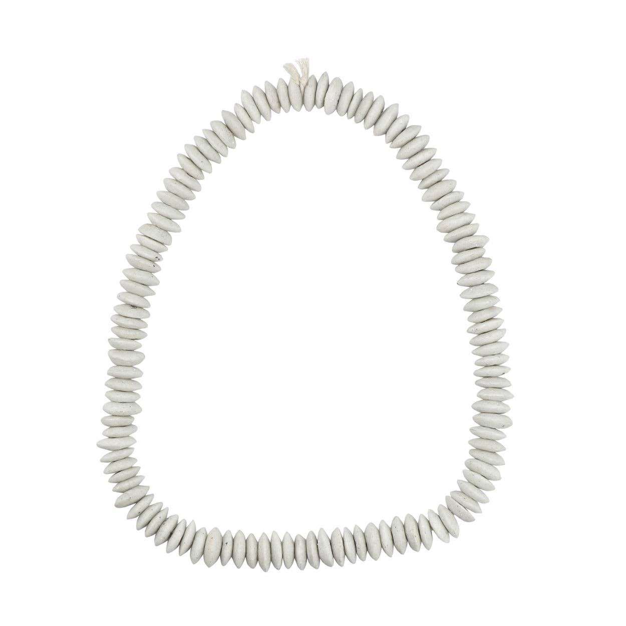 Ashanti Beads: White