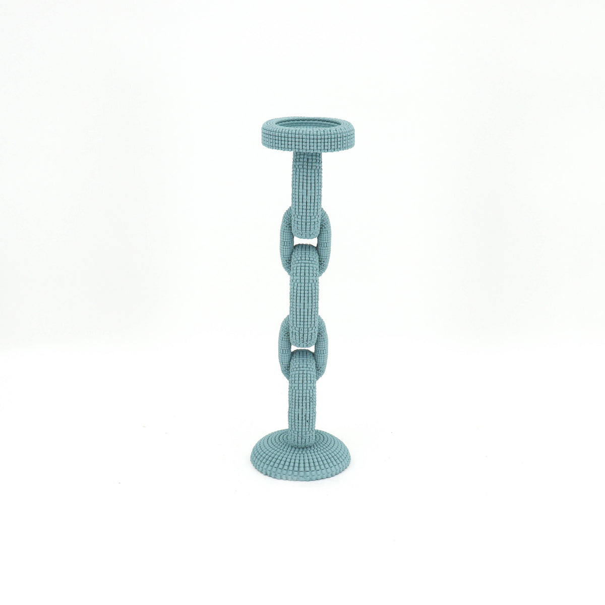 Large Bead Candle Holder
