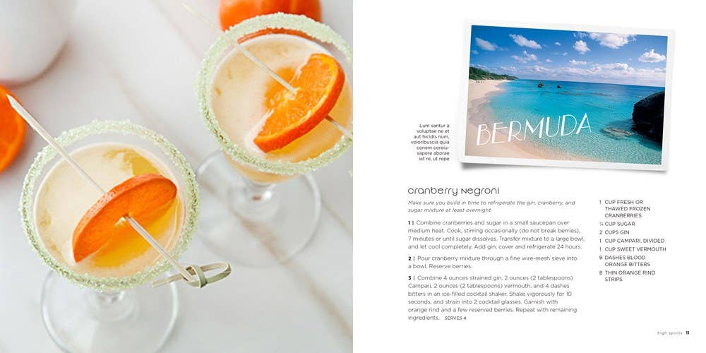 Beach Cocktails: Hardcover