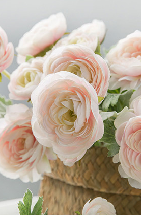 Faux Spring Ranunculus