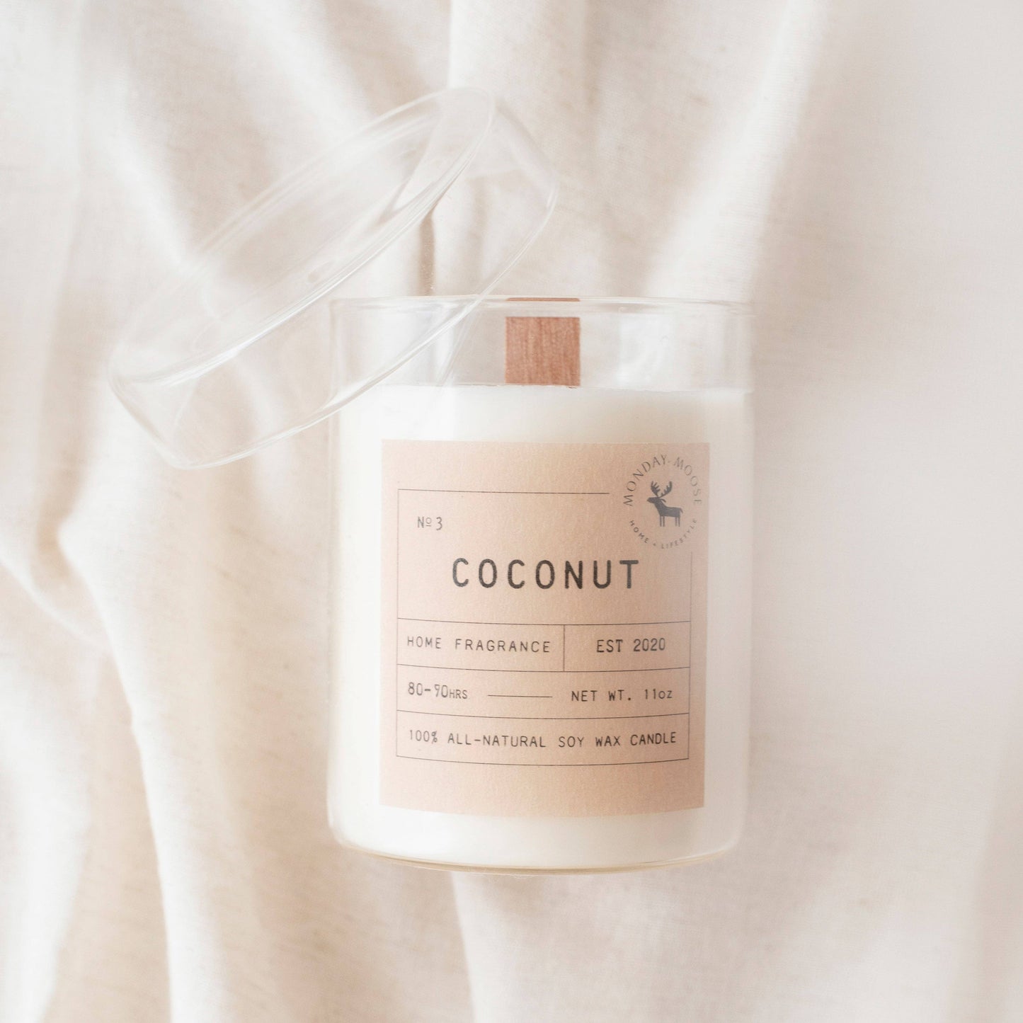 Sun Candle N. 3 (Coconut, 11 oz.)