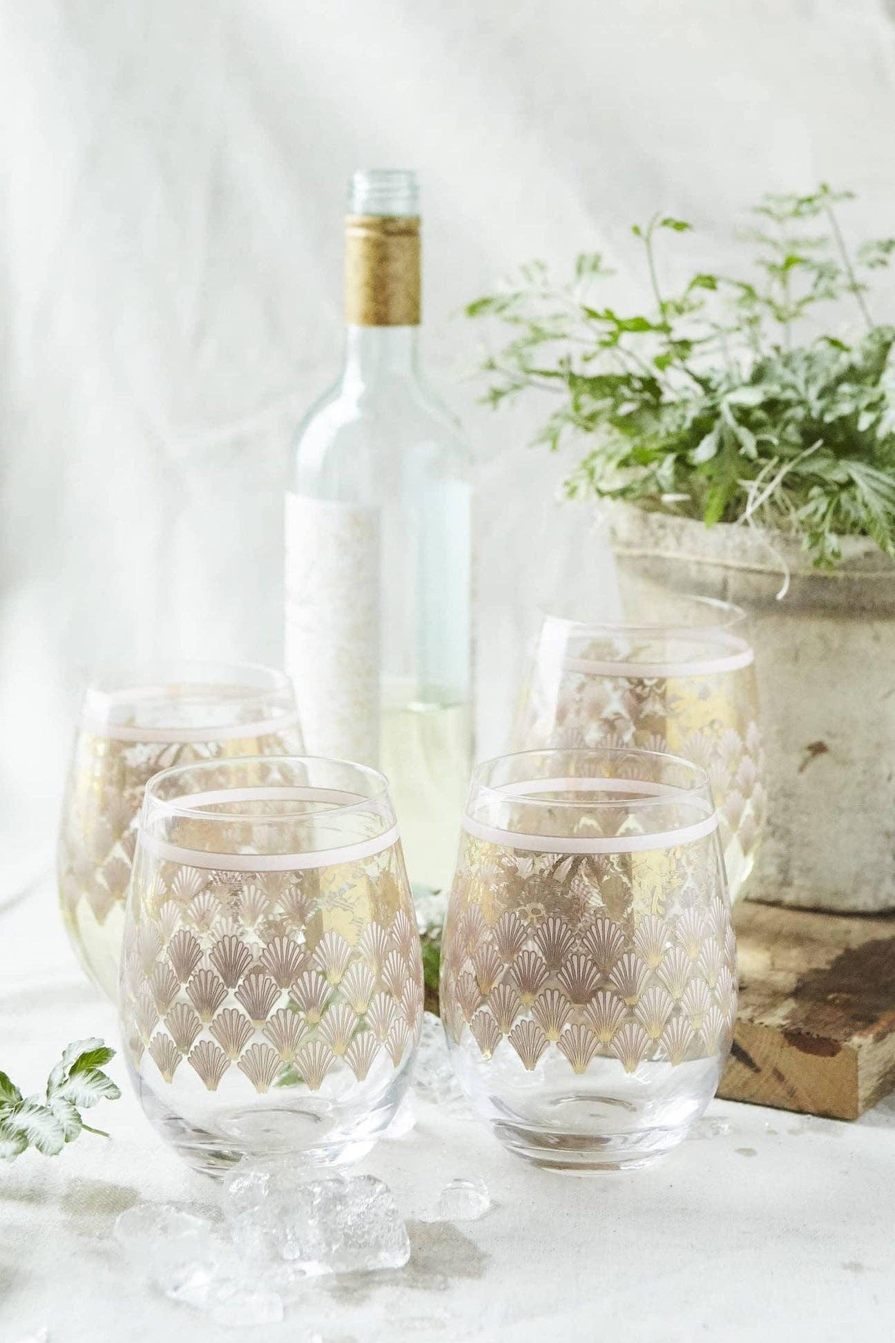 Patina Vie Naples Stemless Wine Glass