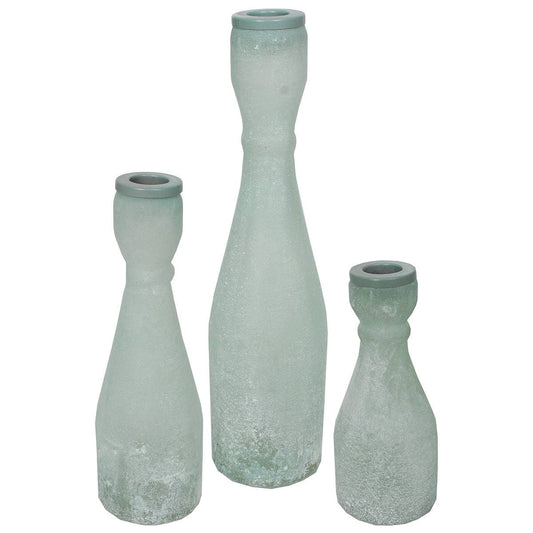 Coastal Glass Candle Holder