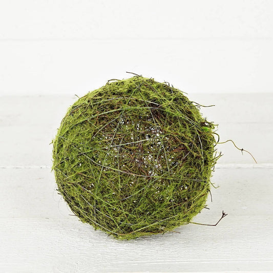 Faux Moss Wired Ball