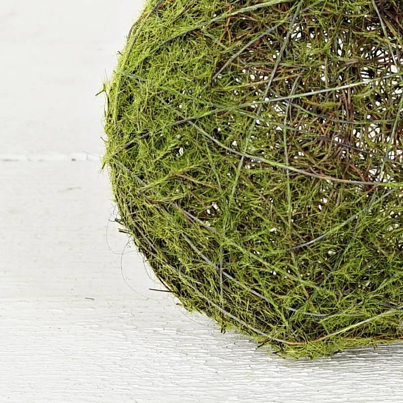 Faux Moss Wired Ball