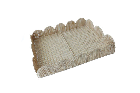 Rectangular Scallop Tray