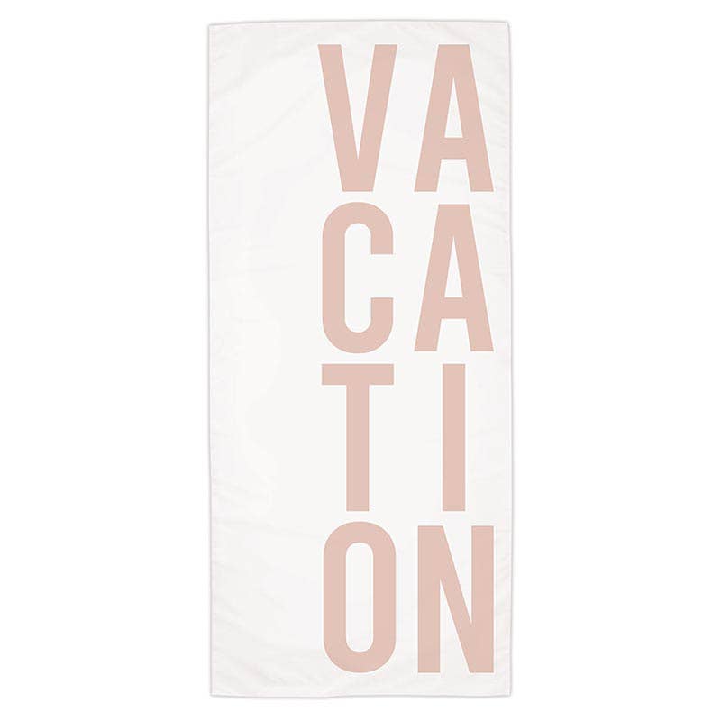 VACATION Beach Towel