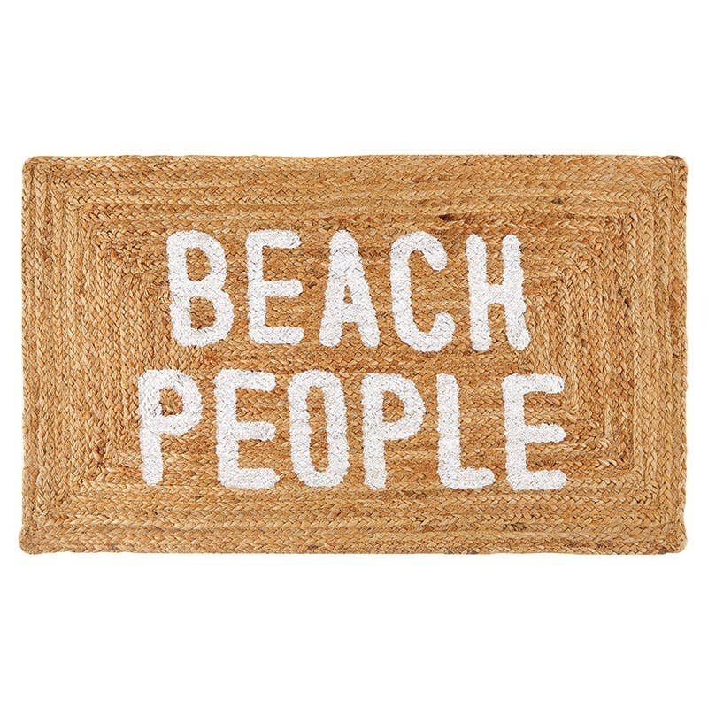 Jute Mat - Beach People