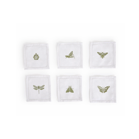 Insect Cocktail Napkins