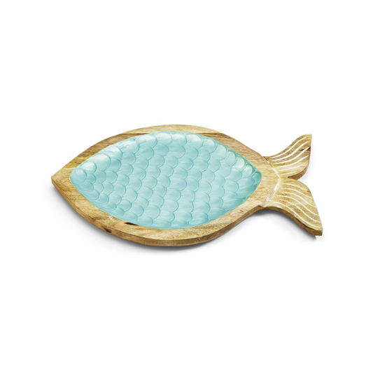 Mango Wood Sea Life Platter