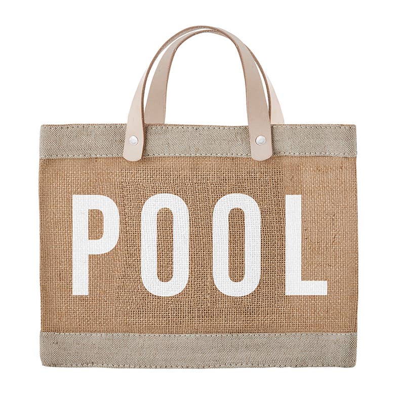 Mini Market Tote - Pool